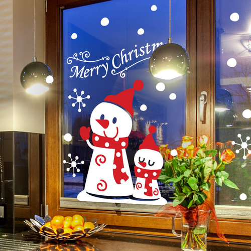 제제데코 크리스마스 눈꽃 스티커 장식 CMS4J035