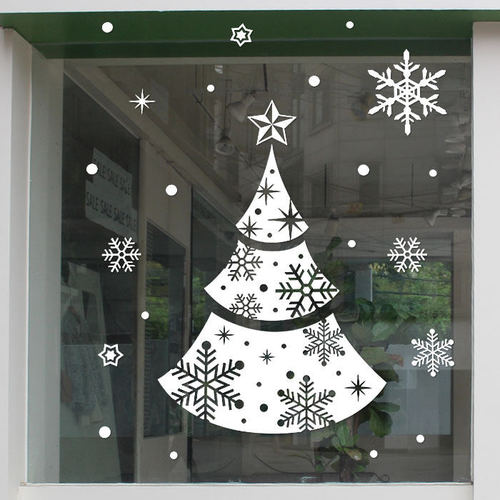 제제데코 크리스마스 시트지 눈꽃 스티커 19CMJS5212